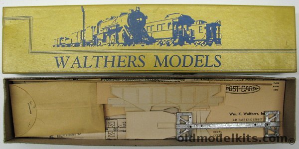 Walthers HO Steel Hopper Car Circa 1939, 5507 plastic model kit